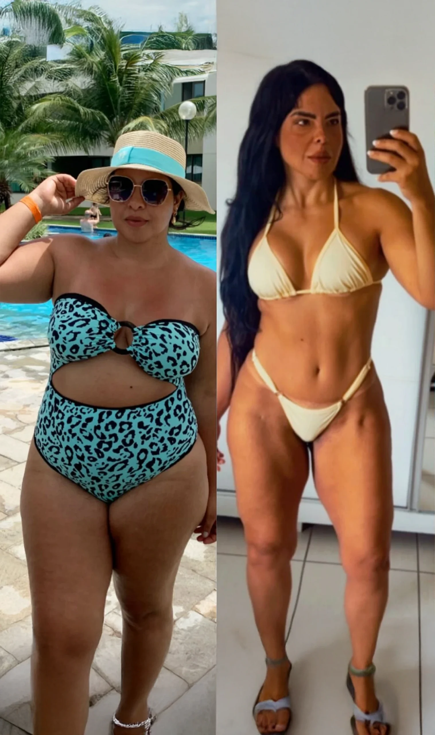 paula antes e depois